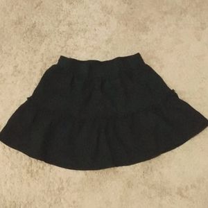 Black SheIn ruffle skirt